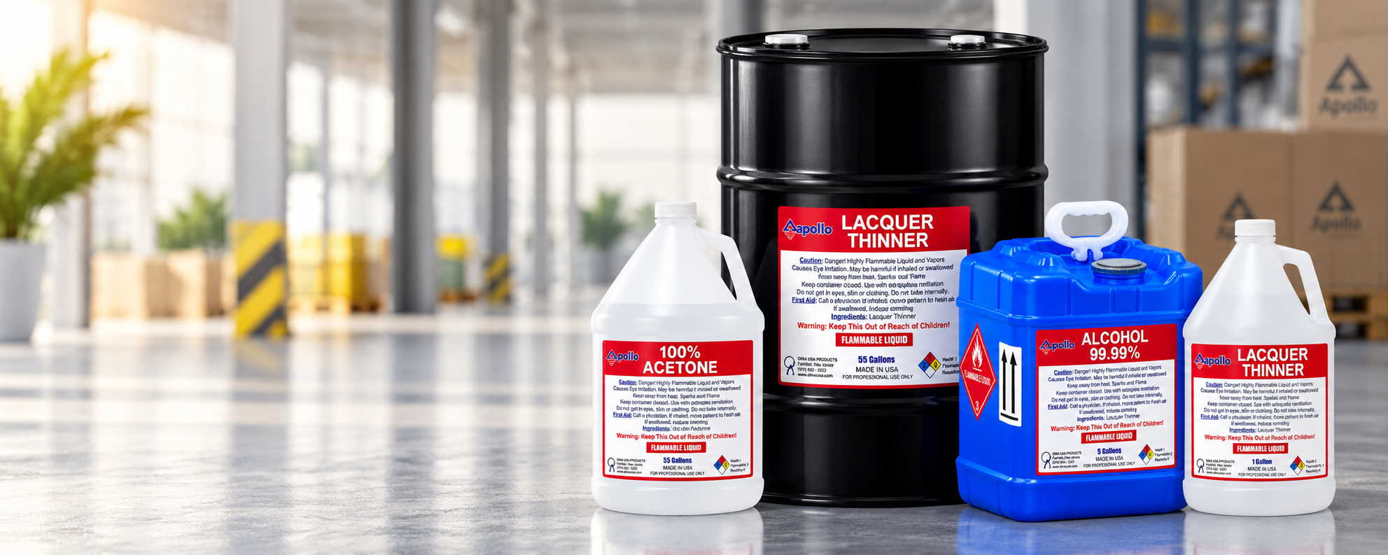 Apollo Chemicals wholesale chemical supply